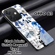 HP Shiny glossy Softcase for OPPO A3 5G cellphone type with Star motif / Oppo A3 5G case can also be