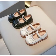 Latest children's party lofer shoes, trendy pearl lace, cool children's shoes