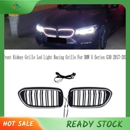 [luxiang.] For  5 Series G30 2017-2020 Front Kidney Grille Led Light Racing  Grilles
