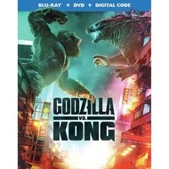 IN STOCK GODZILLA VS KONG BLU RAY + DVD + DIGITAL NEW SEALED ORIGINAL REGION A US IMPORT BLU RAY