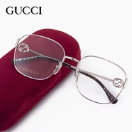 แว่นตา[TRENDX]GUCCI  METAL LARGE FRAME GLASSES GG1209 GOLD 140*57*18mm