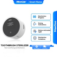MeeGoo UV Toothbrush Sterilizer Sanitizer Holder Toothbrush & Razor Auto Cycle Sterilization & Dryin