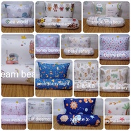 LOKAL KATUN Jumbo children's pillowcase and bolster, local cotton,/cvc (size 38x58 / 28x78), Restkin