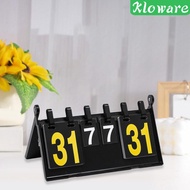 [Kloware] Flip Scoreboard Score Flipper 4 Digit Portable Multipurpose Score Board Score