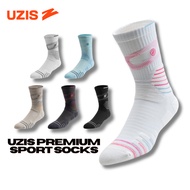 UZIS Anti-Skid Basketball Warning High Cut Socks