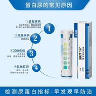 Unique 1VP Urinary Protein Test Strip Household Kidney Test Function Chronic Kidney Inflammation Uri