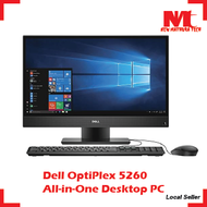 Dell OptiPlex 5260 All-in-One Desktop PC (Intel Core i5-8400 | 8th Gen | 8GB Memory | 256GB SSD DRIVE | 23" UHD Screen | Windows 10 (Used Laptop)