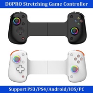 BSP D8 PRO D10S Stretching Game Controller Wireless Handle RGB Tablet Controller For Switch P3 P4 An