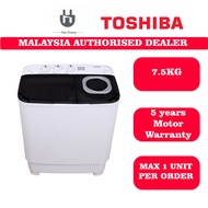 Toshiba Semi Auto Washer (7.5kg) VH-H85MM