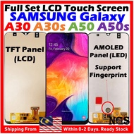 (+Frame) AMOLED Full Set LCD Touch Screen Compatible For SAMSUNG Galaxy A30 / SAMSUNG A30s / SAMSUNG A50 / SAMSUNG A50s