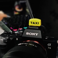 [Photography Essentials] Creative Cute Cartoon Hot Shoe Protective Cover TAXI MINI Micro-Single Came