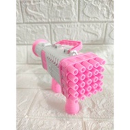 ( BISA COD) PROMO 25 MATA Mainan Anak Bubble Gun Bazoka Basoka / Maingn Tembak Tembakan Balon Gelemb