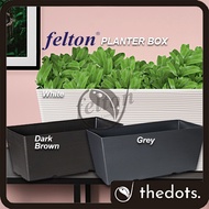 EXTRA LARGE LENGTH 79CM FELTON PLANTER BOX 2483 VEGEBATLE GARDEN KOTAK PENANAM SAYURAN