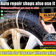 【Singapore Spot】car tyre shine rim cleaner car polishing wax tyre wax shine tyre polish tire wax