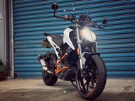 2021 KTM Duke390 白色系 基本改 無摔車無事故 小資族二手重機買賣