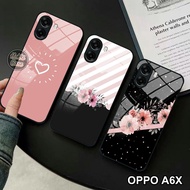 HP Oppo A6X Case - Oppo A6X Glass Softcase - Oppo A6X Casing - Oppo A6X Silicone - Case Oppo A6Xhp -