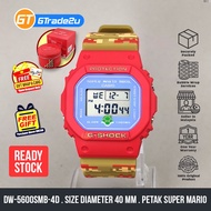 Original G  Shock Men DW-5600SMB-4D DW5600SMB-4D Digital Petak Super Mario Brothers Watch [READY STOCK]