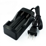 18650 Lithium Battery Charger 3.7v4.2v Strong Light Flashlight Battery Charger Dual Slot Rechargeabl