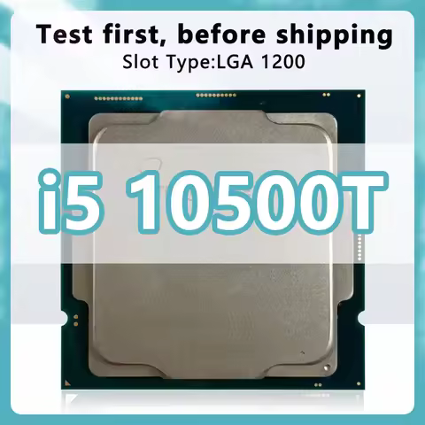 Core i5-10500T CPU 14nm 6 Cores 12 Threads 2.3GHz 12MB 35W 10thGeneration Processor Socket LGA1200 f