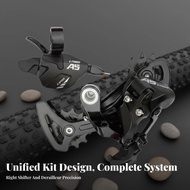 [szluzhen3gv] 1x9 Speed Groupset Supports 50T Cassette Mountain Bike Change Gears Er and Derailleur 