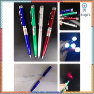 ปากกาพร้อมเลเซอร์พ้อยเตอร์เป็นแสงเลเซอร์สีแดง พร้อมไฟกระพริบส่องสว่างได้ 3 แบบ sาคาต่อชิ้น