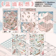 Miniature 3D House Decal