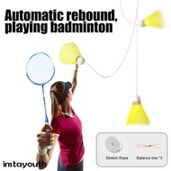 Badminton Trainers Stretch Professional Badminton Machine Robot Racket Training Sport Self-study Practice Training Accessories