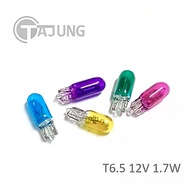 Gear Light Bulb Mile T6.5 12V 1.7W (1 Pair) Car-Motorcycle