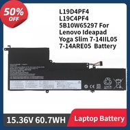 L19M4PF4 Laptop Battery L19D4PF4 L19C4PF4 5B10W65297  for Lenovo Ideapad Yoga Slim 7-14IIL05 7-14ARE