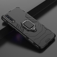 Vivo Y17 S1 X27 Pro X23 X21 Y91 Y95 Y81 Shockproof Cover Finger Ring Holder Hard PC Phone Case Armor