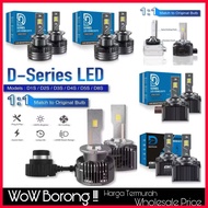 2PCS D-Series Car LED 1:1 Match Headlight Headlamp D1S D2S D3S D4S D5S D8S Super Bright Canbus LED P