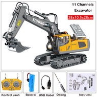 2.4Ghz Remote Control Excavator /YIGONG 11Channel 1：20 Remote Control Beko Truk Penggali/RC Crawler 