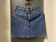 Big John vintage denim skirt