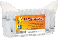 36 Pack Party Shotz Jello Shot Syringes (Large 2oz with CAPS)