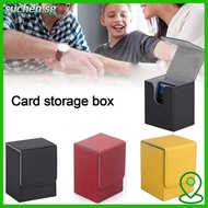 SUCHENSG Game MTG Trading Card Holder, Storage PU Deck Box, Collection Box Collectible Game Organize