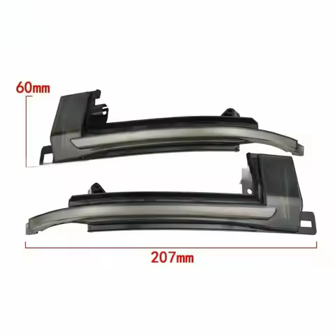 News Flowing LED Reverse Mirror Rearview Mirror Light 2x Dynamic Amber LED Wing Mirror Turn Signal L