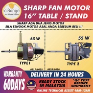 (100%pure cooper) SHARP FAN MOTOR 16" INCH TABLE FAN MOTOR / STAND FAN MOTOR MOTOR KIPAS