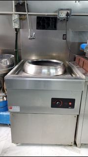 中菜電炒爐 Freestanding Induction Wok DIHW113-E (Made in Korea) with customized cover， induction stove, e
