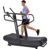 RUNOW Curved Treadmill, Non-Electric Motorized Treadmill for Commercial & Home Running Machine with 