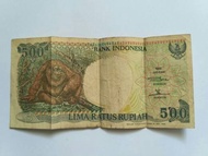 Uang Rp 500 Asli tahun 1992