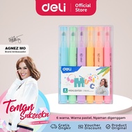 Deli Highlighter Pastel Color Contents 6 [AGNEZ MO Edition] - CU347