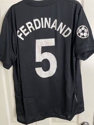 Player Version Manchester United 2008-09 Ferdinand #5 Jersey AIG Nike