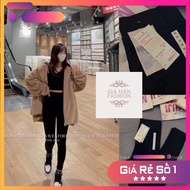 Mã 352 Quần Legging Cạp Cao Quần Dài Legging Nữ Muji Túi Giấy Ôm Dáng Có Bigsize 80kg