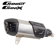 Motorcycle Modification Accessories C400X Exhaust Pipe Set C400GT Muffler Middle Section 2018-2020