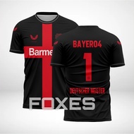 Bayer 04 Leverkusen Home Jersey 2023-2024 Printed Dri-fit Football Jersey