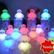 Creative 7 Colors Changing Light Cute Big Hero 6 BayMax LED Night Light Decoration Table Lamp Birthd