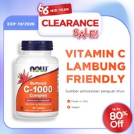 Now vitamin C-1000 C1000 Buffered 90 Tabs - vitamin C Is Safe For Endurance