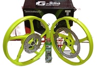 Imported with original packaging G-REN 5SPOKES MAGS RAIDER 150 CARB/FI SLIM TYPE 1.2x17/1.4x17