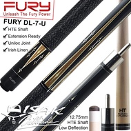 FURY DL-7 MAPLE POOL CUE - 13 MM - BILLIARD STICK STIK BILIAR BILYAR - LUX MN