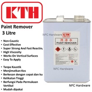 KTH Paint Remover 3 Litre (Pembersih Cat)